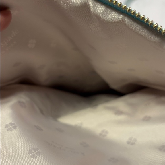 Kate Spade Light Blue Run Around Crossbody Bag EUC - Picture 7 of 13
